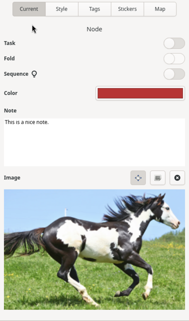 Node Sidebar Property Panel