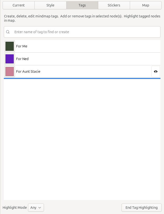 Tags Sidebar
